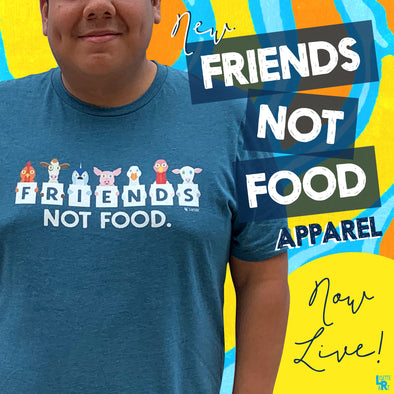 NEW Friends Not Food Apparel is live!