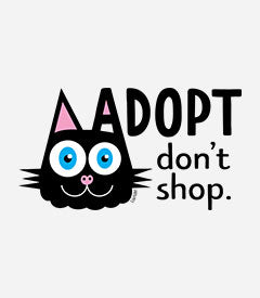 Adopt Don't Shop (cat ear)