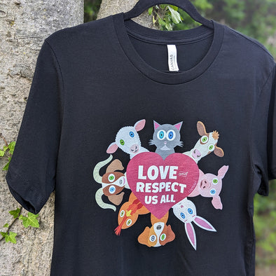 "Love Us All" Unisex Vegan T-Shirt