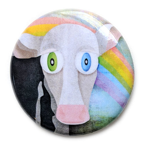 "Vegan for the Animals" Special Collection 1.25” Round Pinback Button 4 Pack