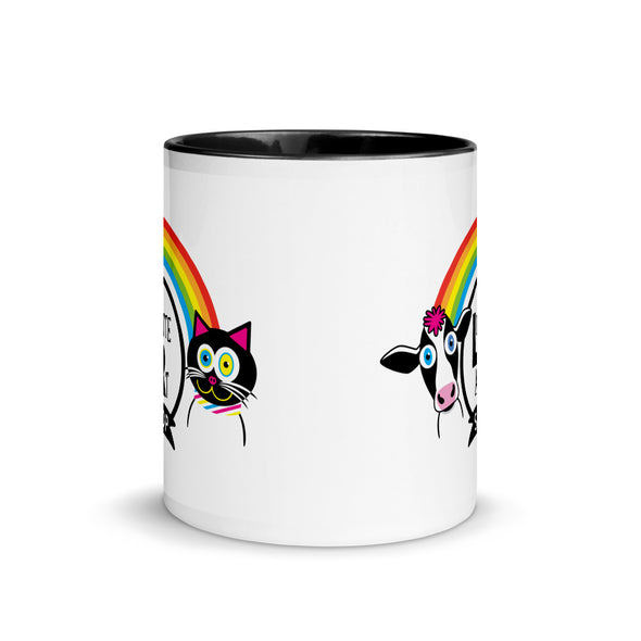 LisetteArt Shop - Logo Coffee Mug with Color Accents