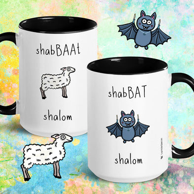 shabBAT shalom mugs have arrived!
