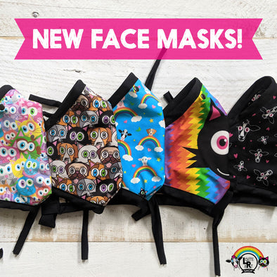 Printed Face Masks are Back!