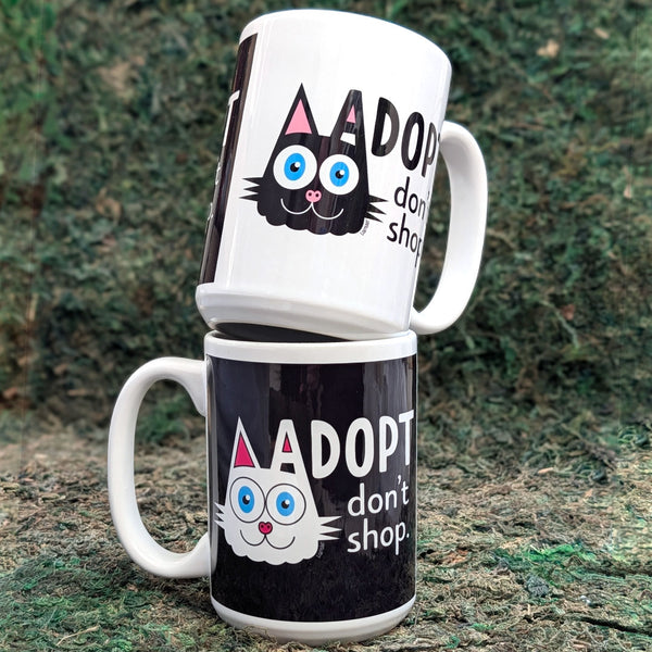 Adopt Don't Shop - Cat Ear