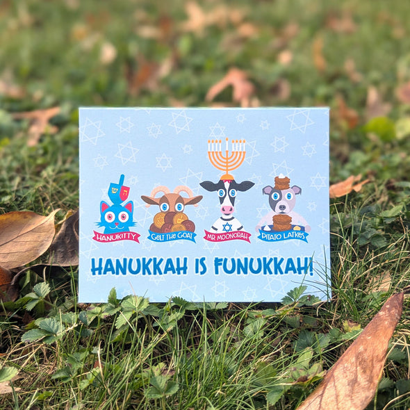 Hanukkah Card Variety Pack of 10 - Chanukah Greeting Cards Box
