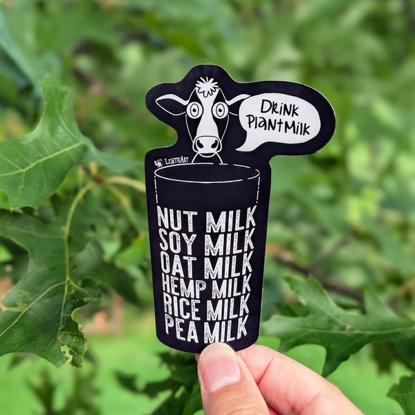 Drink Plant Milks - Cow with Glass