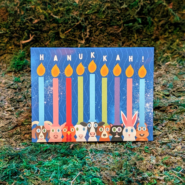 Animal Hanukkiah