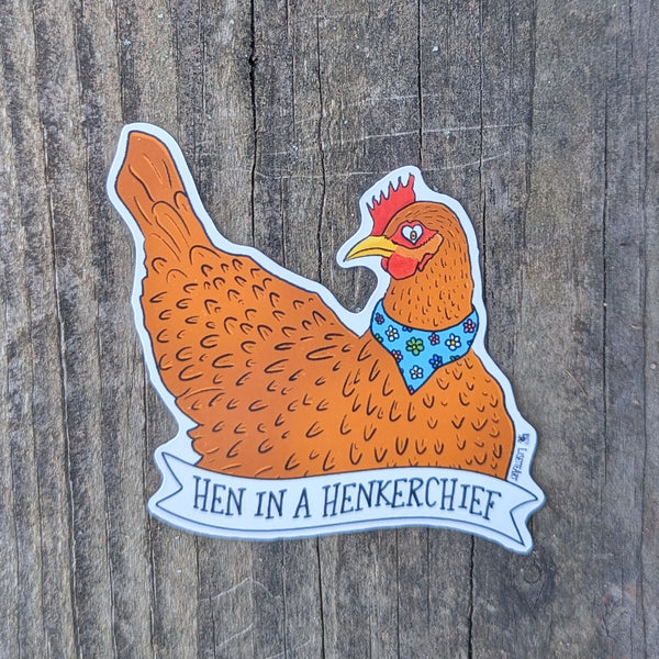 Hen in a Henkerchief