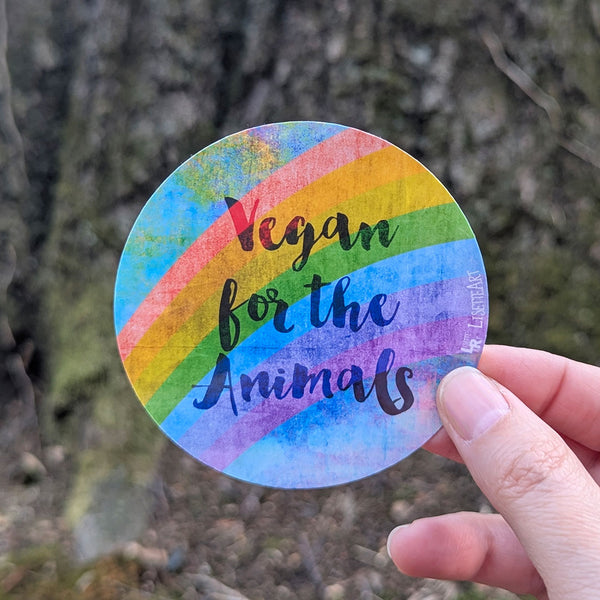 Vegan for the Animals - Rainbow