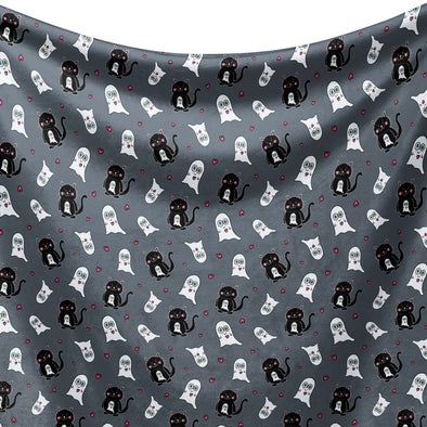 "Ghost in You" Poly Sherpa Throw Blanket