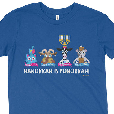 "Hanukkah is Funukkah" Youth T-Shirt