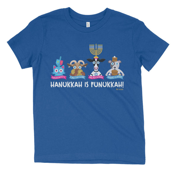 "Hanukkah is Funukkah" Youth T-Shirt