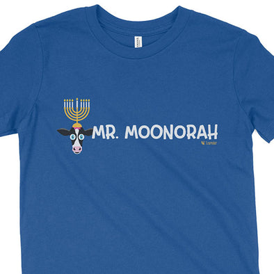 "Mr. Moonorah" Logo Hanukkah Youth T-Shirt