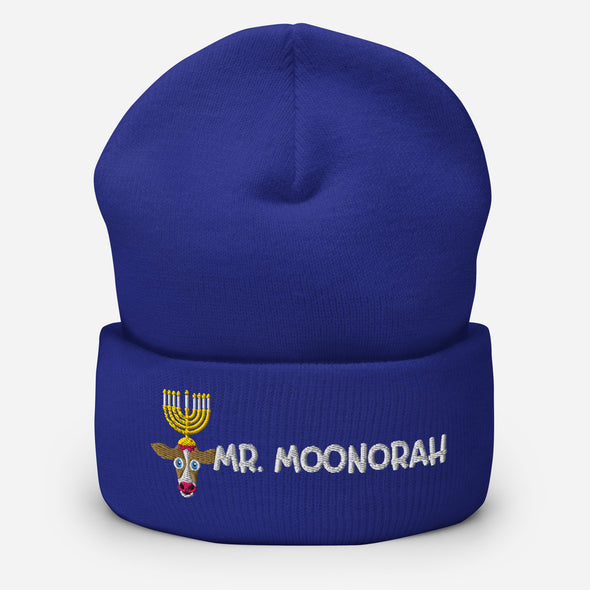 Embroidered Hanukkah Beanies! Mr. Moonorah, Hanukitty, Pitato Latkes