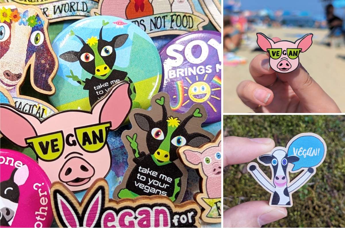 Vegan Pins