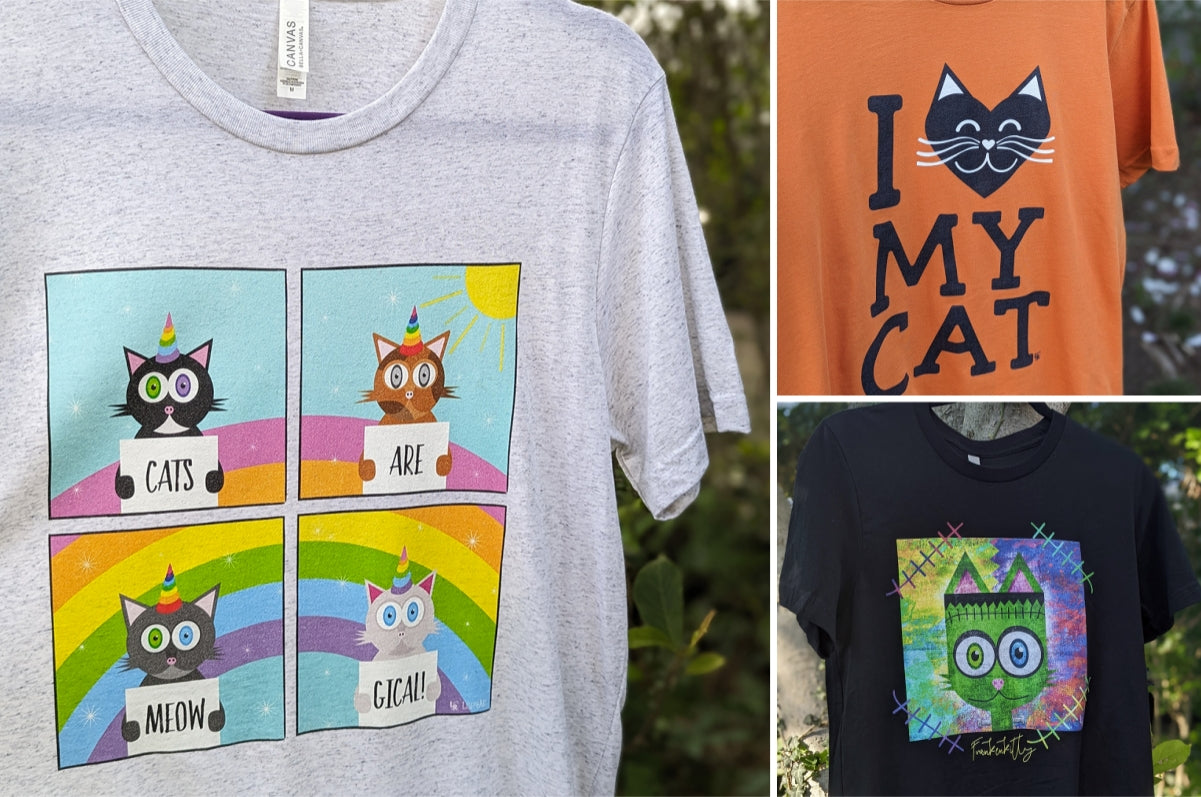 Cat T-Shirts for Cat Lovers