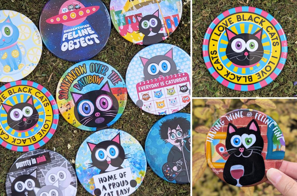 Cute Cat Magnets for Cat Lovers