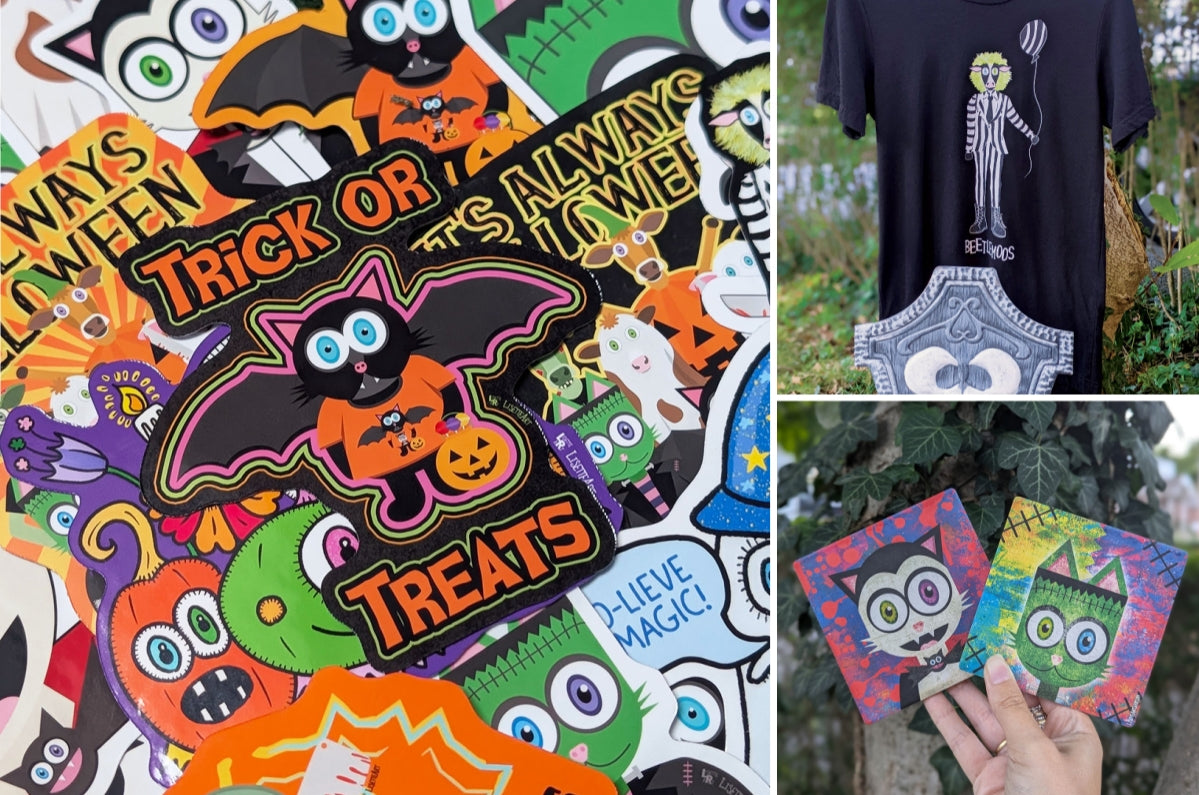 Cat Themed Apparel and Accessories