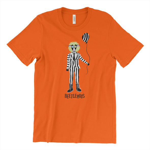 "Beetlemoos" Halloween Cow Orange Unisex T-Shirt