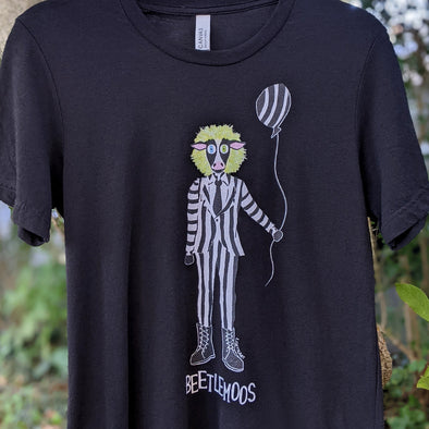 "Beetlemoos" Halloween Cow Unisex Tri-blend T-Shirt