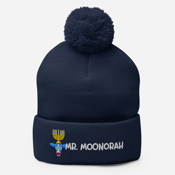 Embroidered Hanukkah Beanies! Mr. Moonorah, Hanukitty, Pitato Latkes