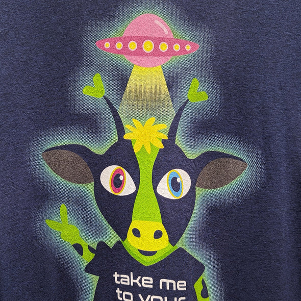 "Take Me To Your Vegans" Unisex Tri-blend T-Shirt
