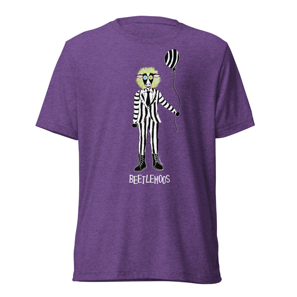 "Beetlemoos" Halloween Cow Unisex Tri-blend T-Shirt