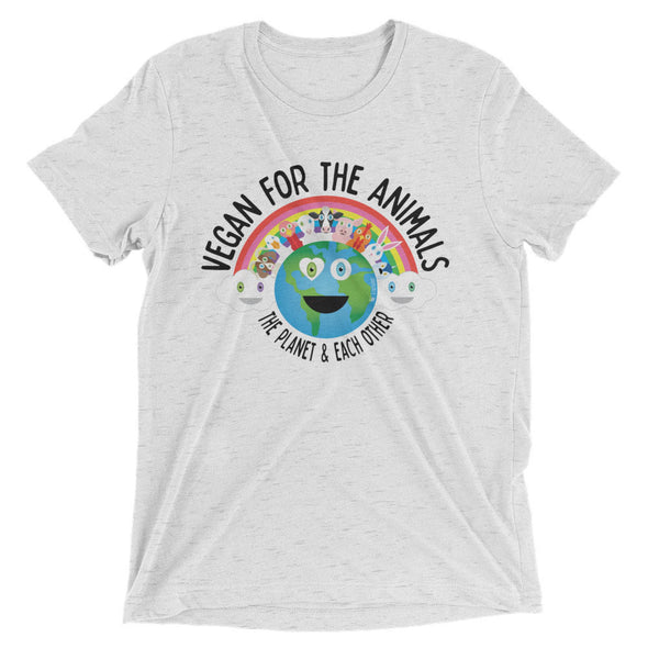 "Vegan for Everything" Unisex Tri-blend T-Shirt