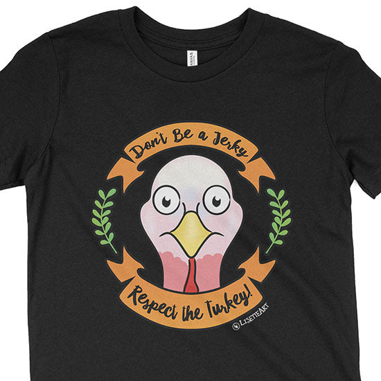 "Respect the Turkey" Vegan Youth T-Shirt
