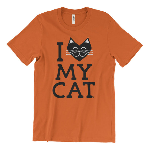 "I Love My Cat" Unisex T-Shirt