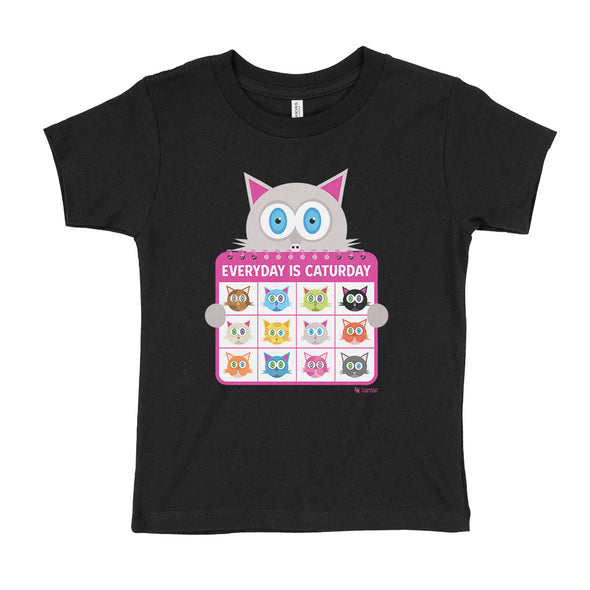 "Everyday is Caturday" Kids Cat T-Shirt