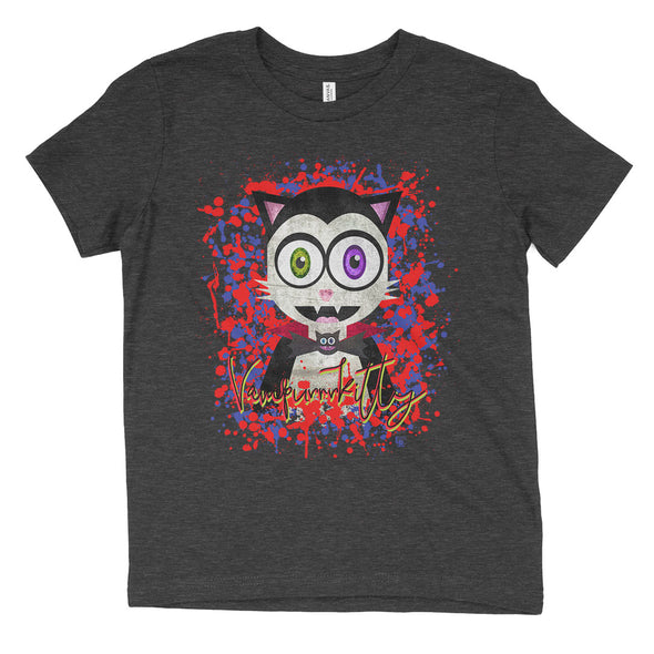 "Vampurrrkitty" Vampire Cat Youth T-Shirt