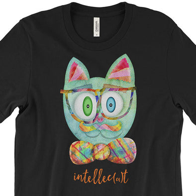"Intellecat" Unisex Cat T-Shirt