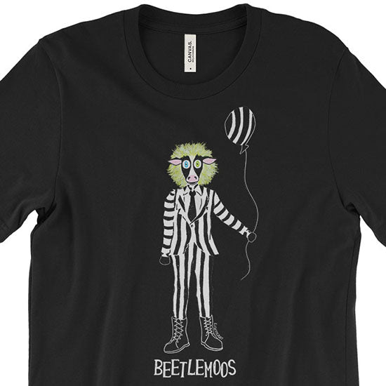 "Beetlemoos" Halloween Cow Unisex T-Shirt
