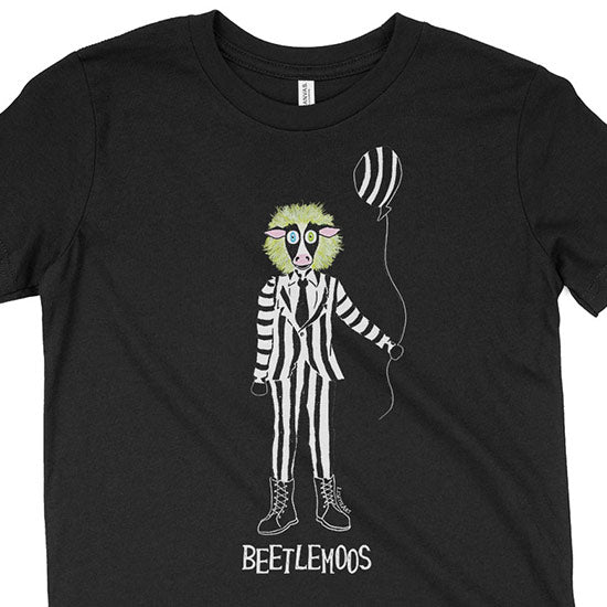 "Beetlemoos" Halloween Cow Youth T-Shirt