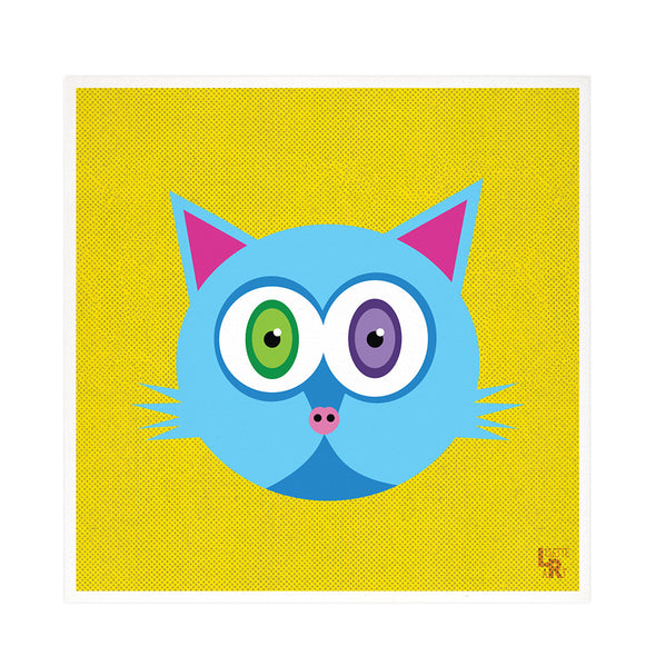 Colorful Cats - Cute Art Prints