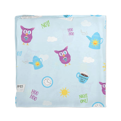 "Mornings Are a Hoot - I Am Not a Night Owl!" Scarf
